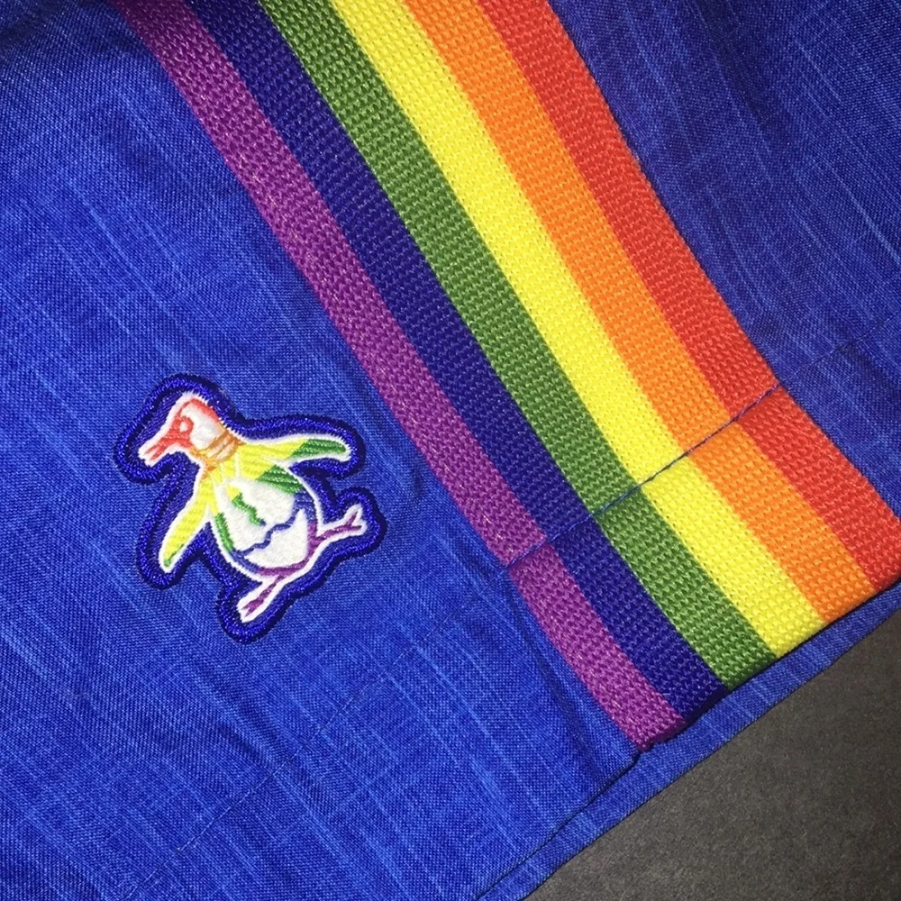 NWT Penguin by Munsingwear “Surf the Web” Men’s Swim Trunks
